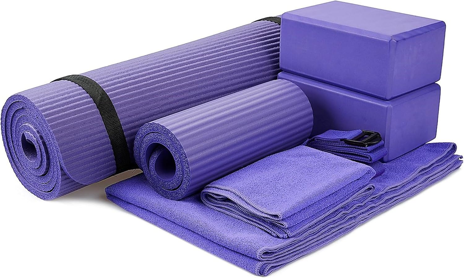 Complete Yoga Kit | BalanceFrom 7-Piece Set