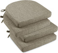 downluxe Indoor Chair Cushions for Dining Chairs - Soft Textured 16 in