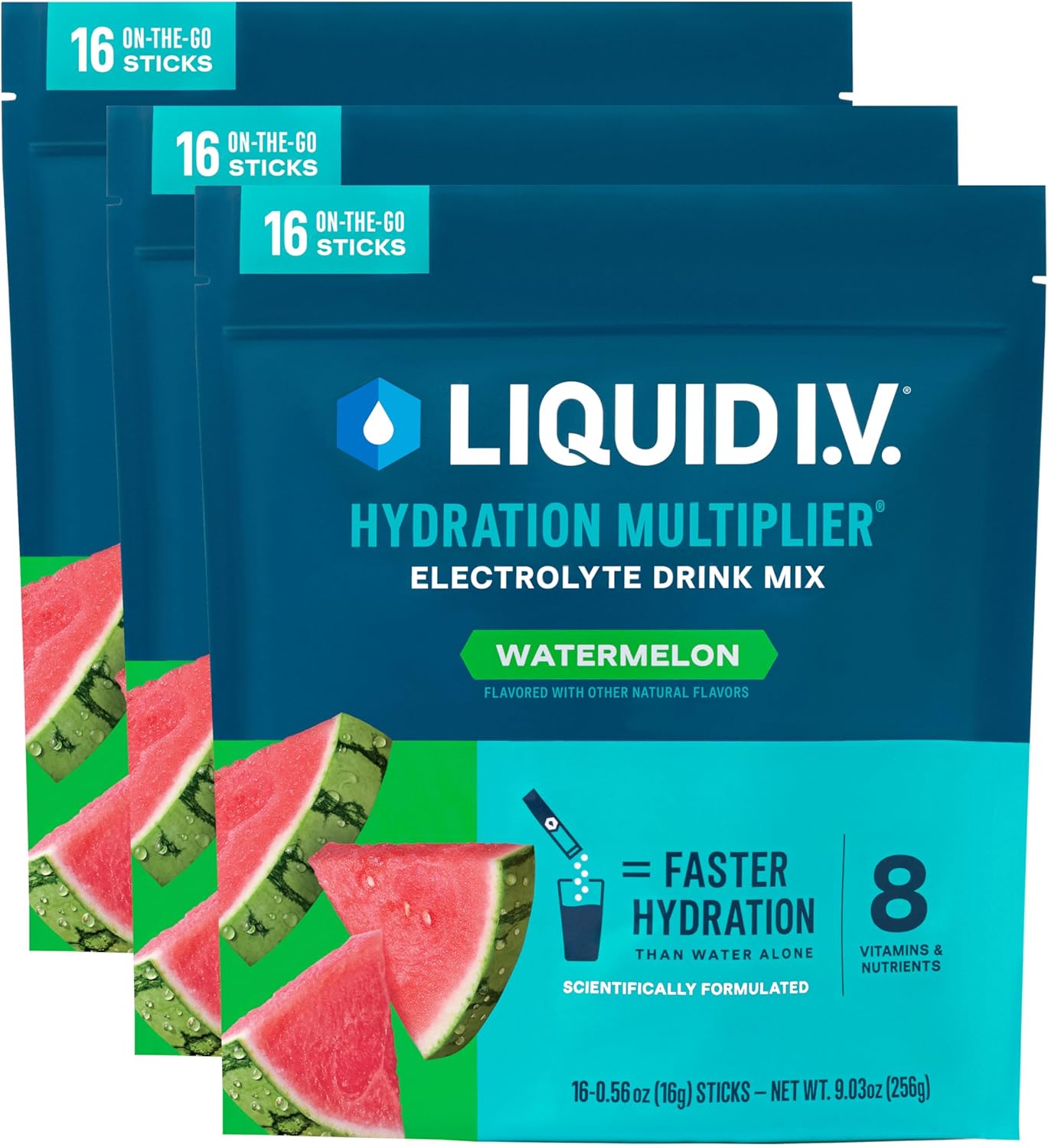 Liquid I.V. Hydration Multiplier Watermelon Electrolyte Mix