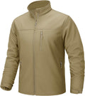 Men's Lightweight Softshell Jacket Fleece Lined Waterproof - Versatile