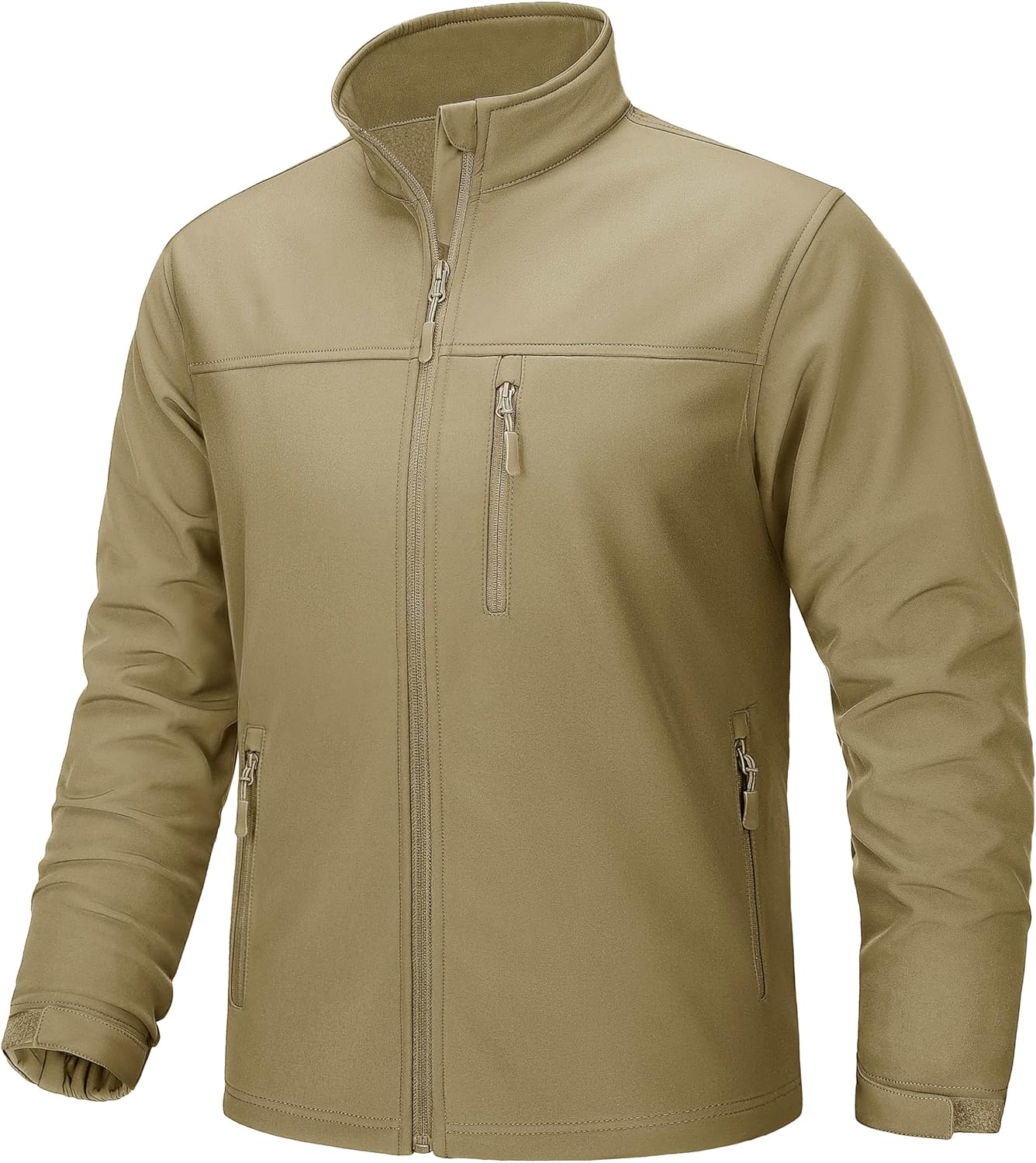 TACVASEN Men's Lightweight Softshell Jacket for All Seasons
