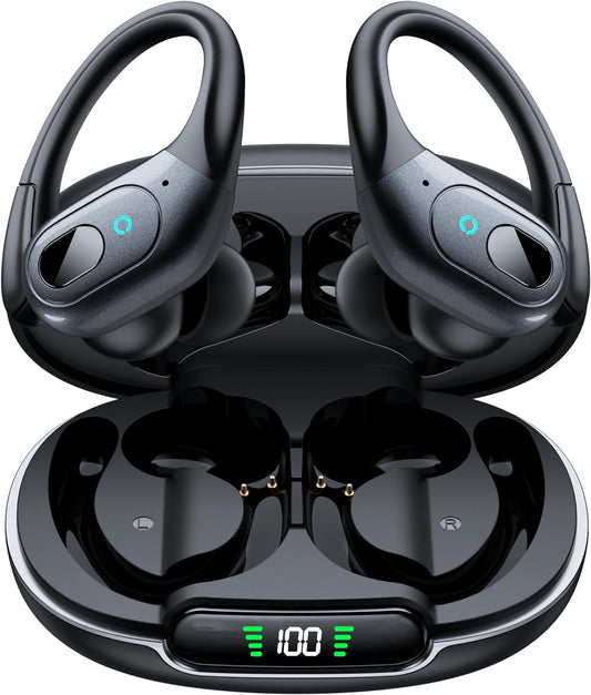 90H Playback Sweatproof Wireless Earbuds - occiam