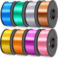 Silk Filament 1.75 PLA - Shiny Silk 8-Color 250G Spools