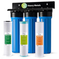 iSpring WGB32B-KS Whole House Water Filter System - Removes Heavy