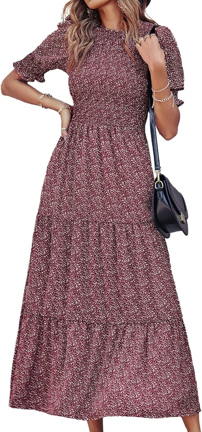 BTFBM Women Casual Summer Dresses for Spring and Beach Fun