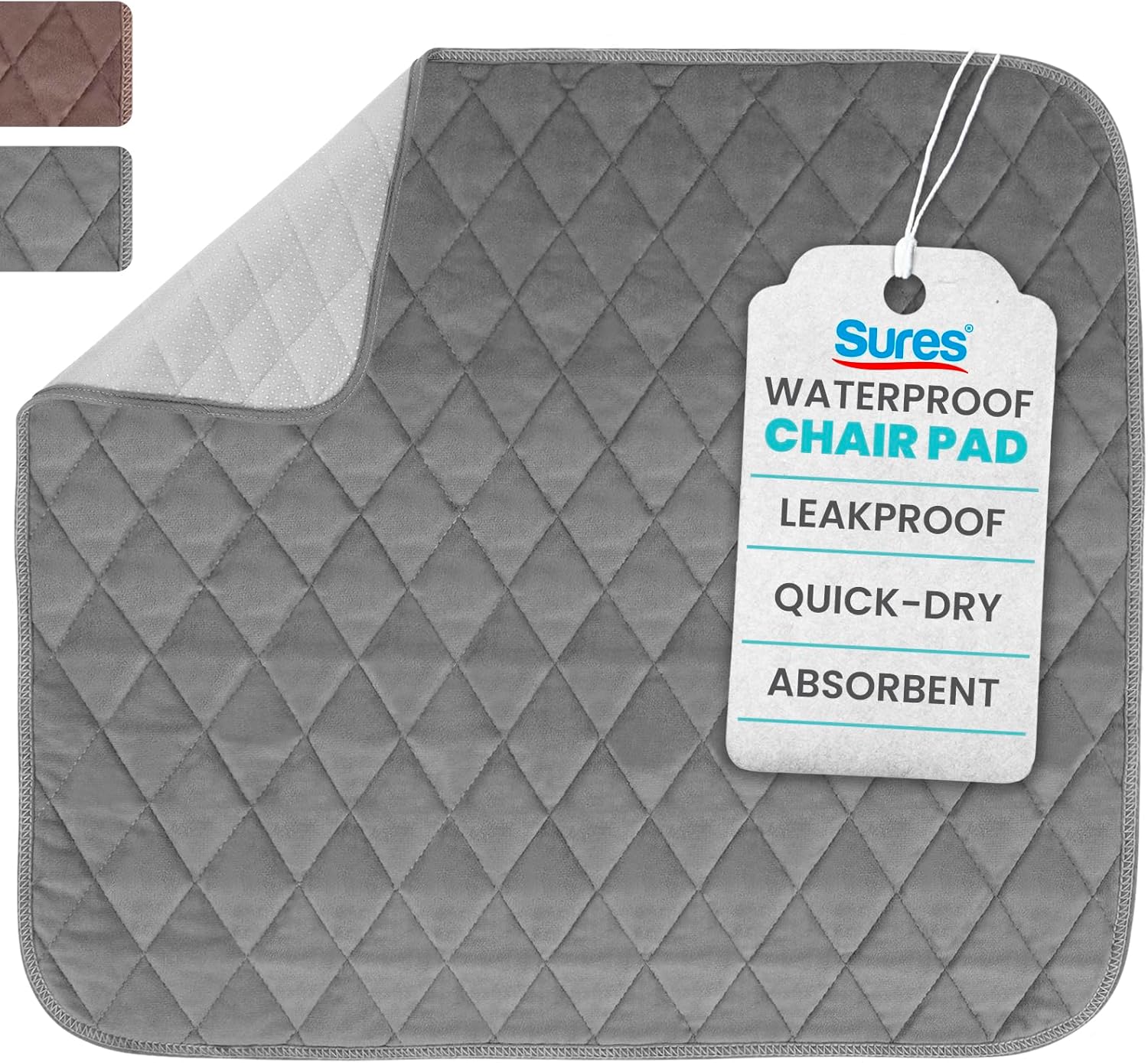 Washable Waterproof Chair Pad - Ultimate Incontinence Protection