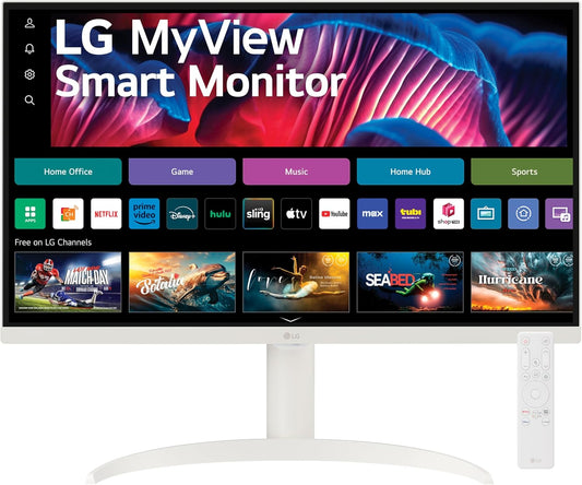 LG 27SR75U-W 4K UHD IPS Monitor