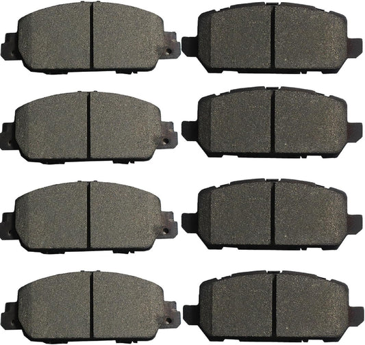 SIPAUTEC 8pcs Front Rear Ceramic Brake Pads for Honda HR-V