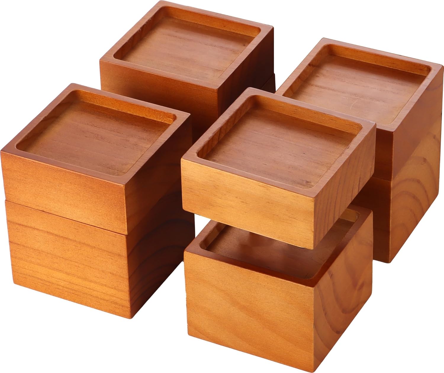Lufia Wood Bed Furniture Risers for Enhanced Comfort and Style