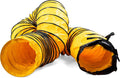 MOUNTO 25FT PVC Flexible Duct Hose for Exhaust Fan Applications