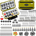 TOPFORT 251pcs Fishing Accessories Kit - Organized Tackle Box