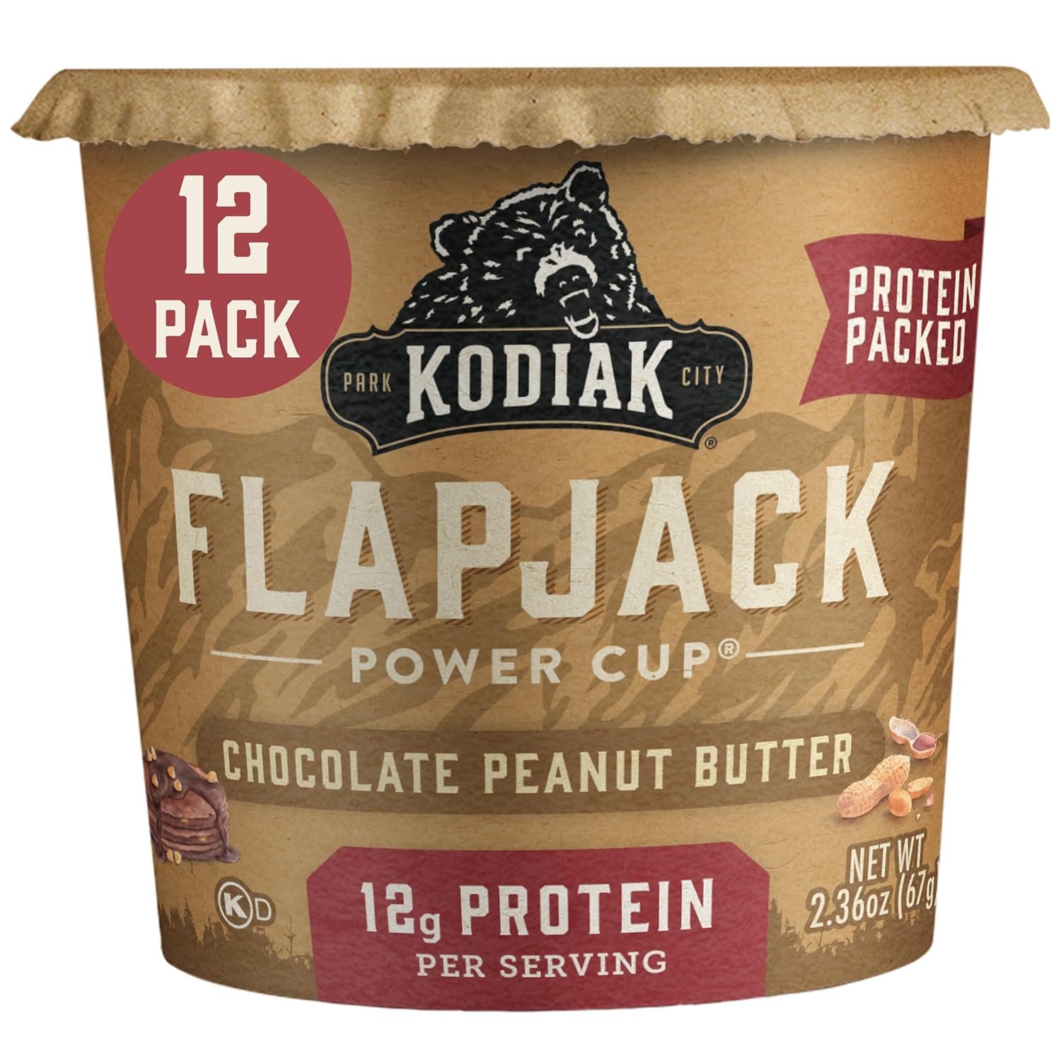 Kodiak Cakes Pancake On the Go, Chocolate Peanut Butter Mix