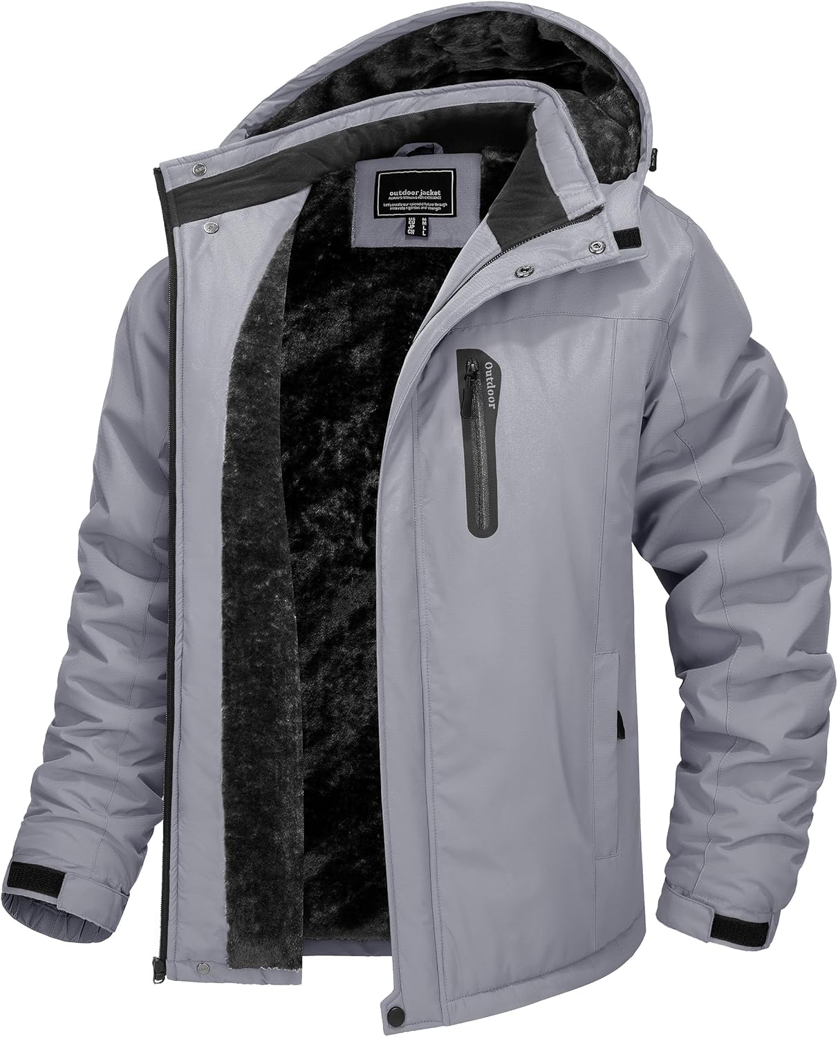 TACVASEN Men's Windproof Ski Jacket - Ultimate Warmth!