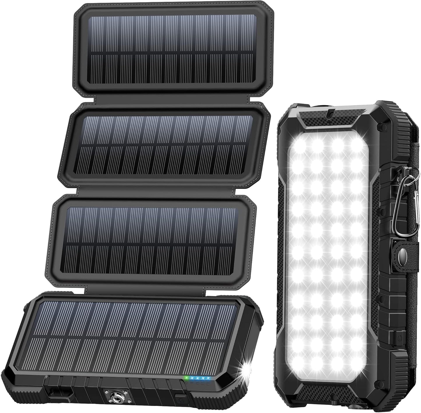 BLAVOR Solar Power Bank: Fast PD 18W Charging