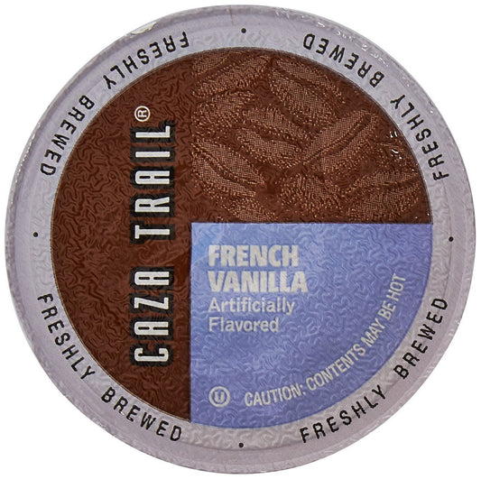 Caza Trail Coffee Pods French Vanilla Blend for Perfect Mornings