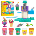 Play-Doh Rainbow Swirl Ice Cream Playset - Pretend Soft-Serve Fun