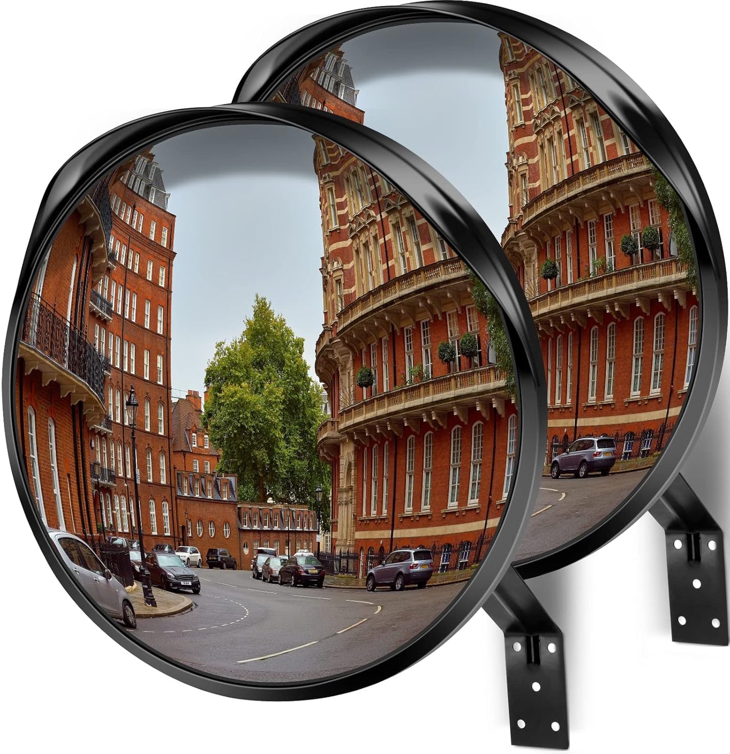 Premium 12 Inch Acrylic Convex Traffic Mirror for Safety
