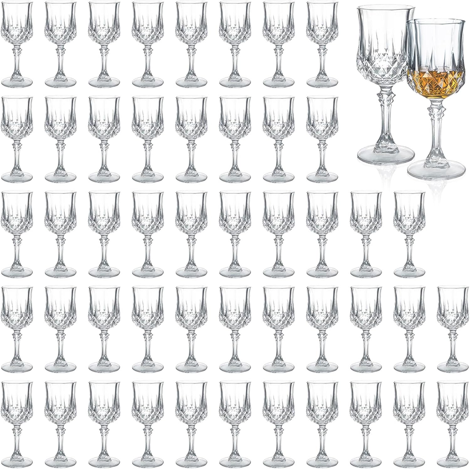 Cordial Glasses Set of 48 for Shots, Perfect for Any Occasion