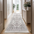 2ft 6in x 12ft Non Slip Runner Rug - Washable, Stain Resistant Runner