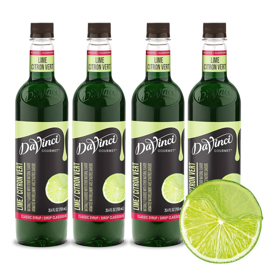 DaVinci Gourmet Classic Lime Syrup for Cocktails and More