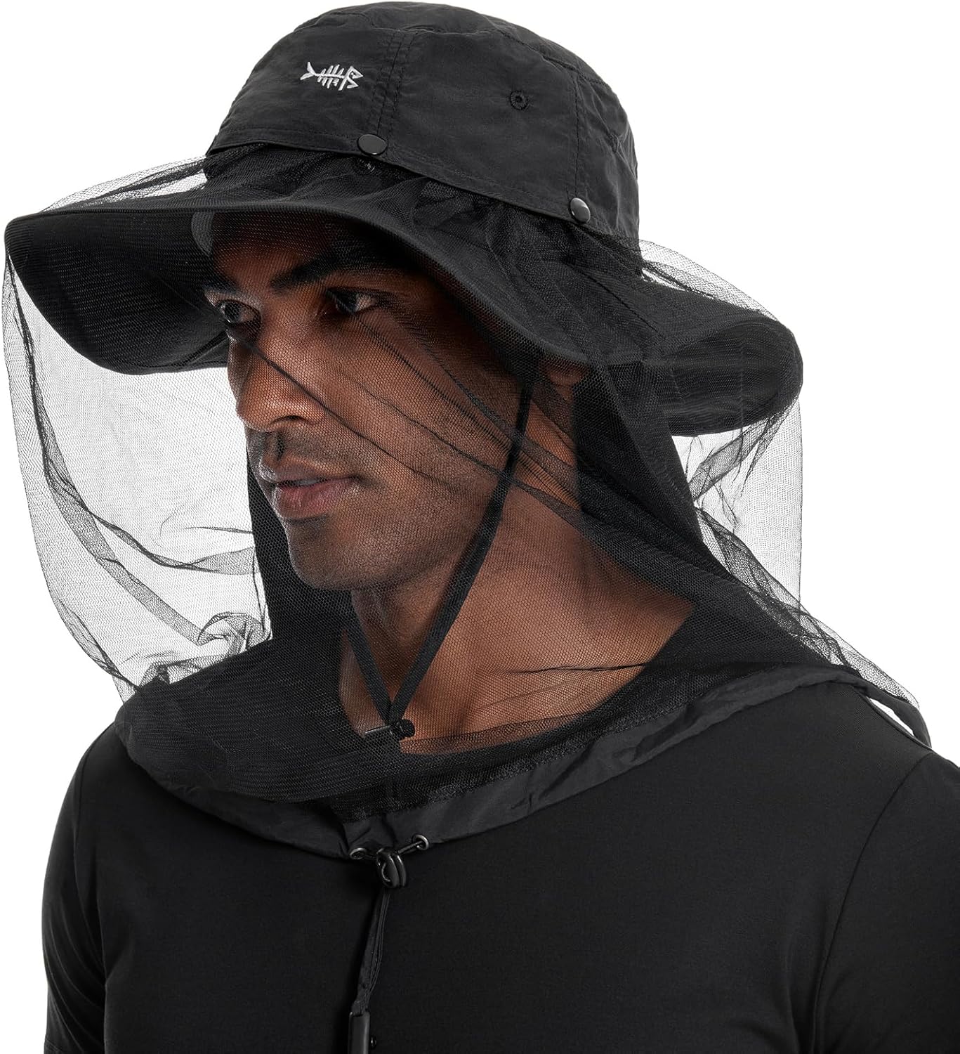 BASSDASH Mosquito Sun Hat - UPF 50+ Protection