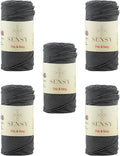 Sensy Premium Chic & Easy 1.5mm Crochet Cord - Dark Gray
