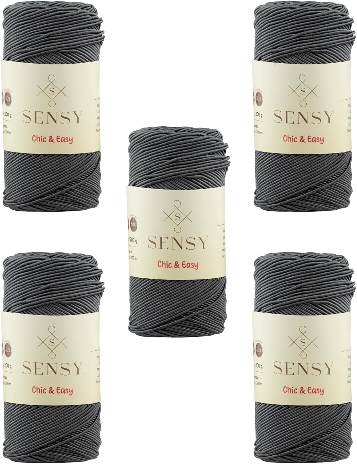 Sensy Premium Chic & Easy Crochet Bag Cord for Versatile Projects