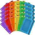 Pencil Pouch for 3 Ring Binder 30 Pack - Bulk Zipper Binder Pouches