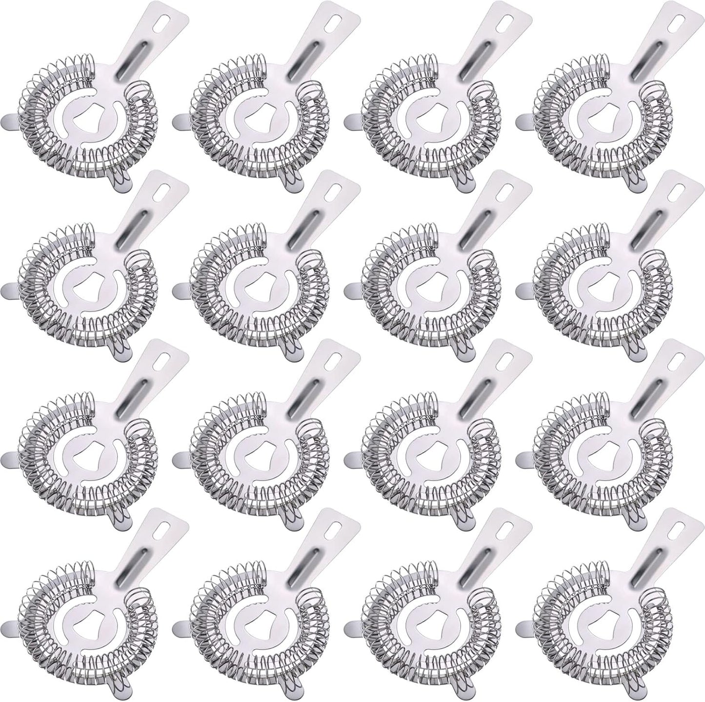 Stainless Steel Bar Strainers Set by Perthlin - Mix Drinks Like a Pro