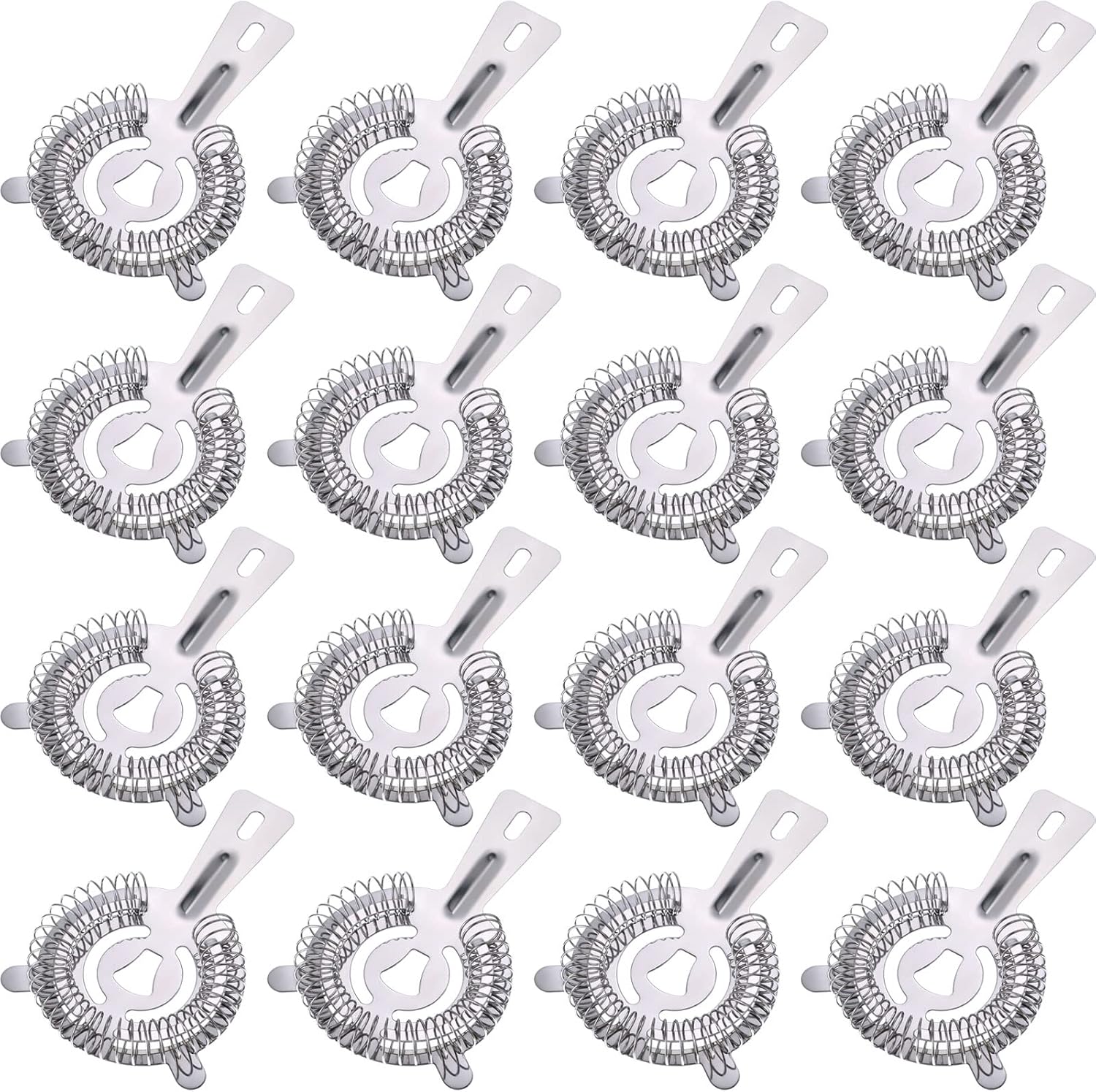 Stainless Steel Bar Strainers Set by Perthlin - Mix Drinks Like a Pro