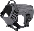 ICEFANG Tactical Dog Harness Large - Heavy Duty MOLLE Vest