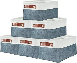 DECOMOMO Small Baskets for Organizing Shelves and Closets