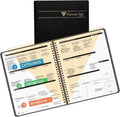 Planner Pad Spiral Bound 3-Tier Funnel Down 12 Month Organizer