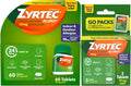 Zyrtec 24 Hour Allergy Relief Tablets Bundle Pack - Fast, All-Day