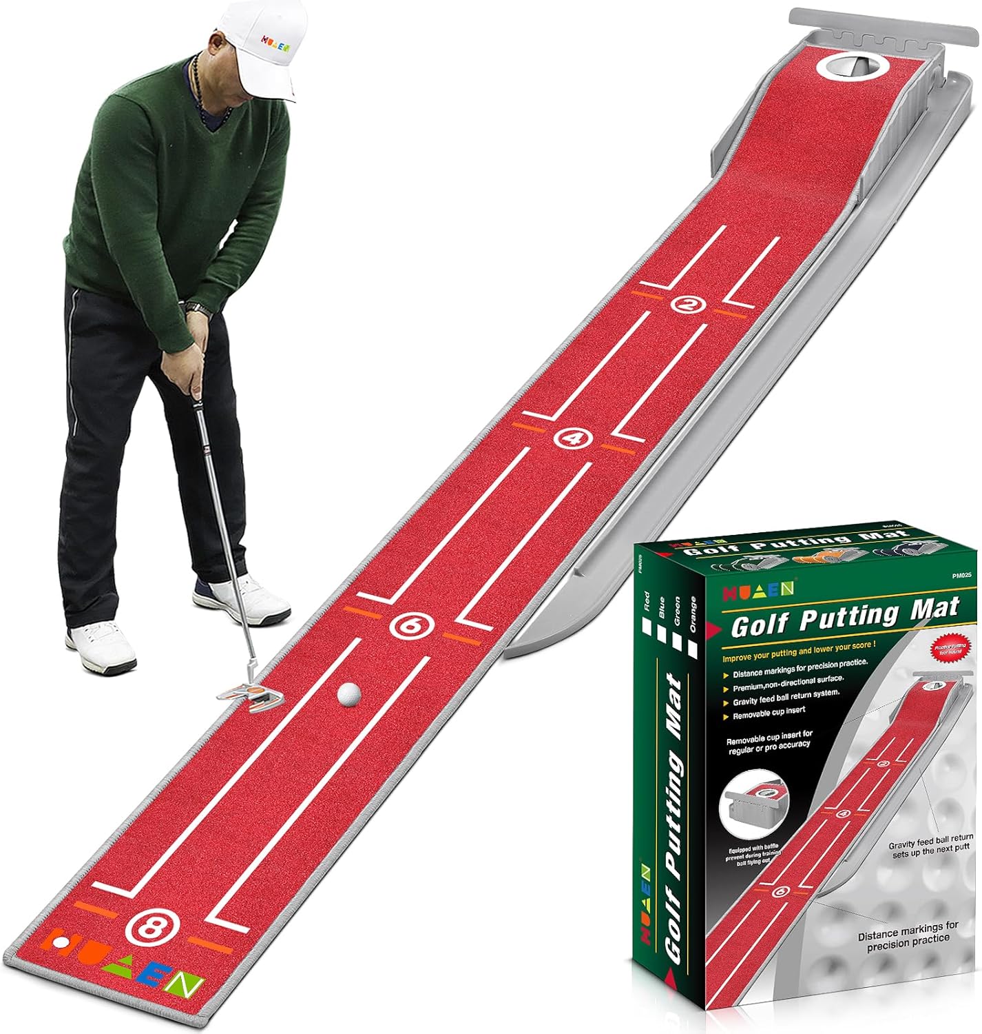 Speedy Indoor/Outdoor Putting Mat - Enjoy Wrinkle-Resistant Fun!