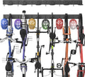 Ultrawall Bike Storage Rack Vertical Wall Mount - Holds 6 Bikes