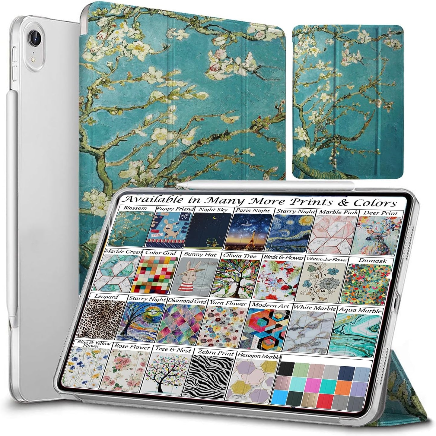 DuraSafe Cases iPad Air 4th Gen 10.9in Floral Blossom Cover