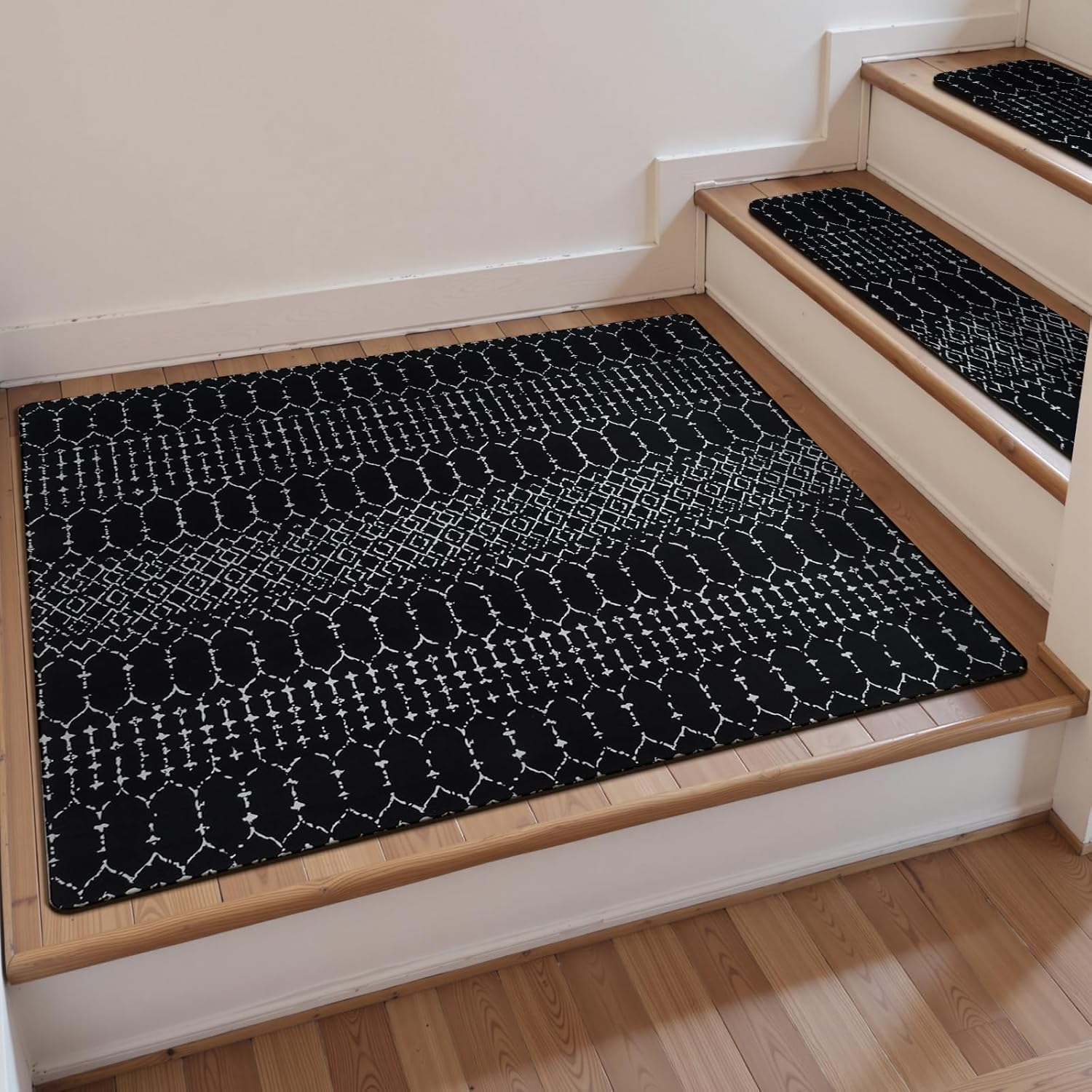 Non-Slip Stair Treads for Wooden Steps - Safe & Stylish Solution