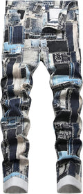 Men's Casual Stylish Straight Slim Fit Jeans - Everyday Slim Denim