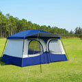 Vidalido 6-8 Person Camping Tent with Extended Vestibule Design