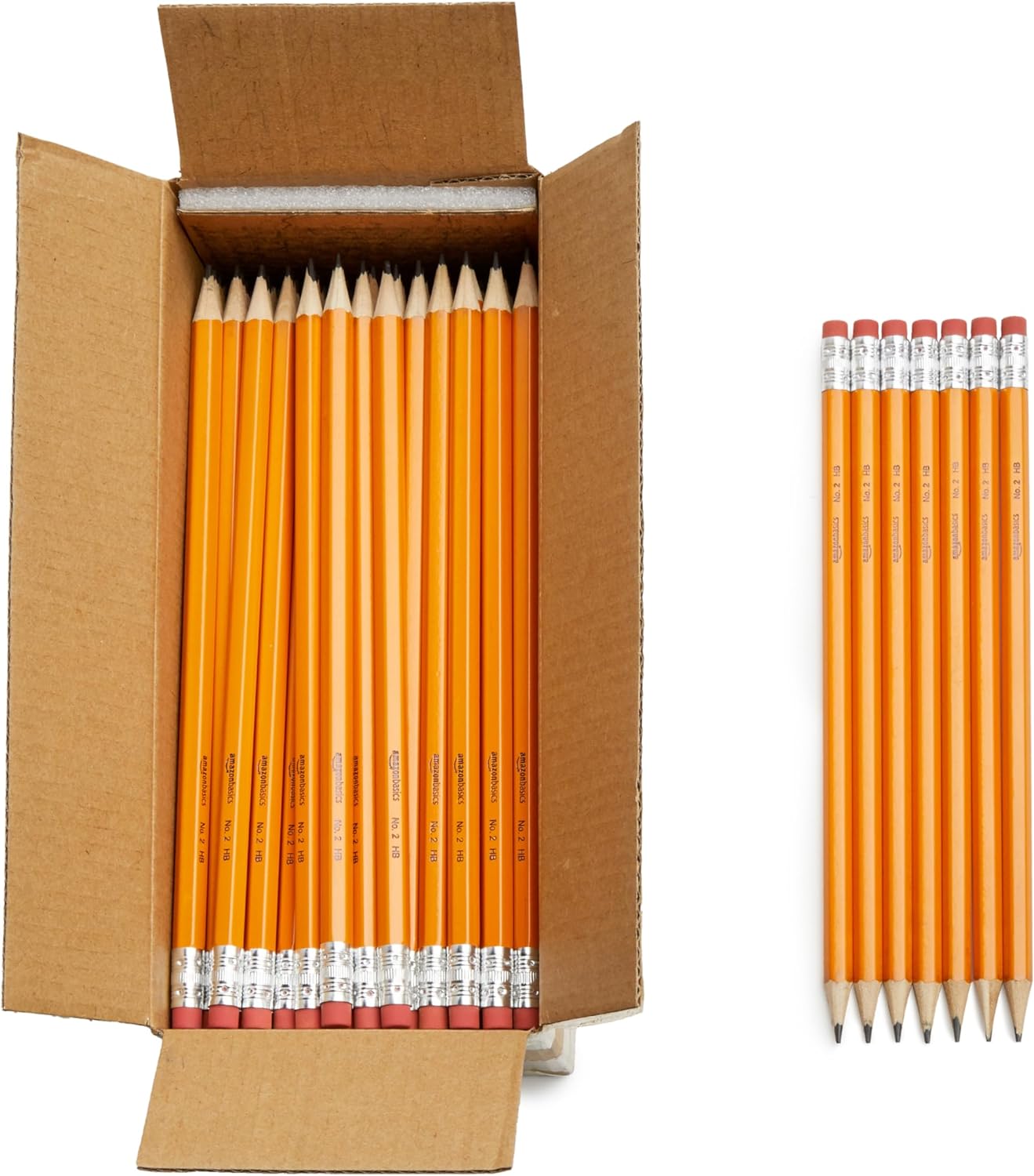 Basics Pre-sharpened Pencils, Bulk Box 150ct