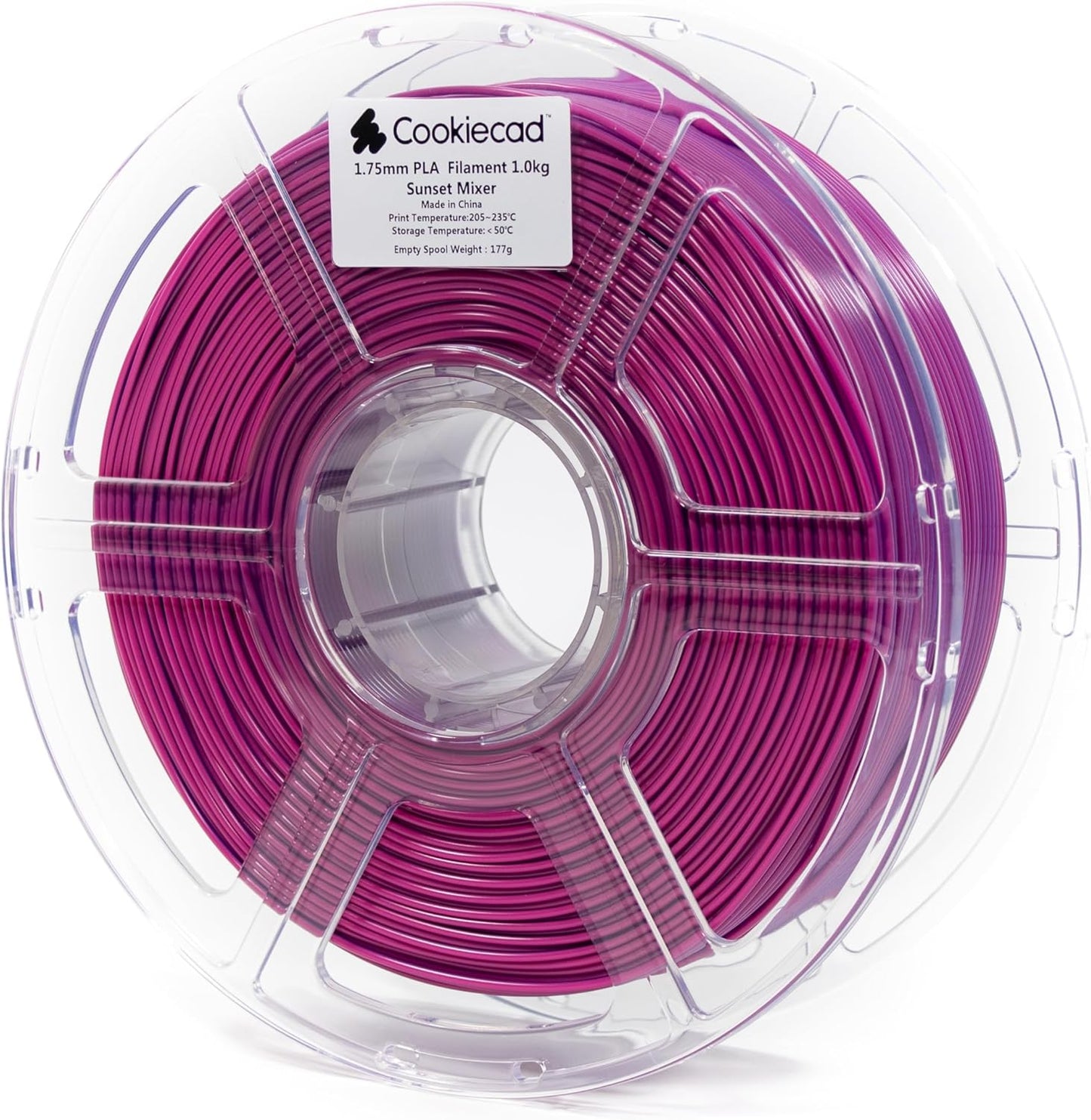 PLA Filament 1.75mm 1kg Dual Color Multicolor 3D Printer Filament