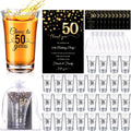 50th Anniversary Shot Glass Party Favors - Bulk 100 Set