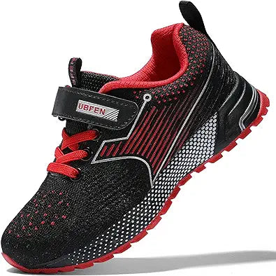UBFEN Kids Sneakers for Running Athletic Walking Sports Shoes