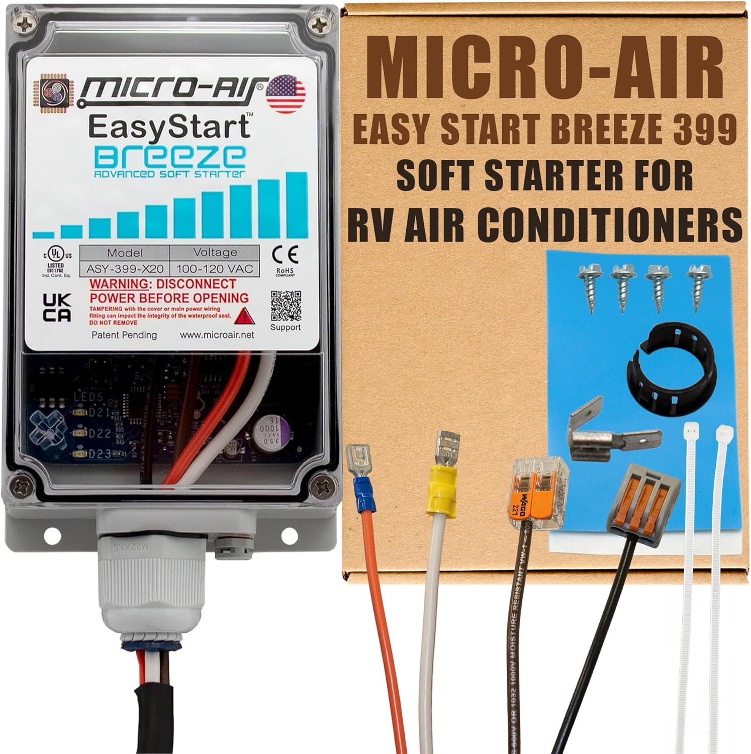 MICRO-AIR EasyStart Breeze 399 - Soft Starter for RV A/C