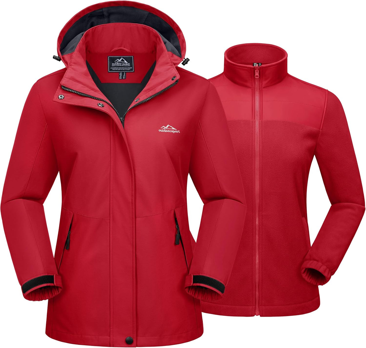 Stay Warm & Dry: MAGCOMSEN 3-in-1 Women's Ski Jacket