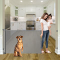 55 Inch Retractable Baby Gate for Stairs - Space-Saving Safety
