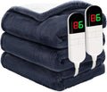 Heated Blanket Queen 84ft90ft - Cozy Dual-Control Electric Blanket