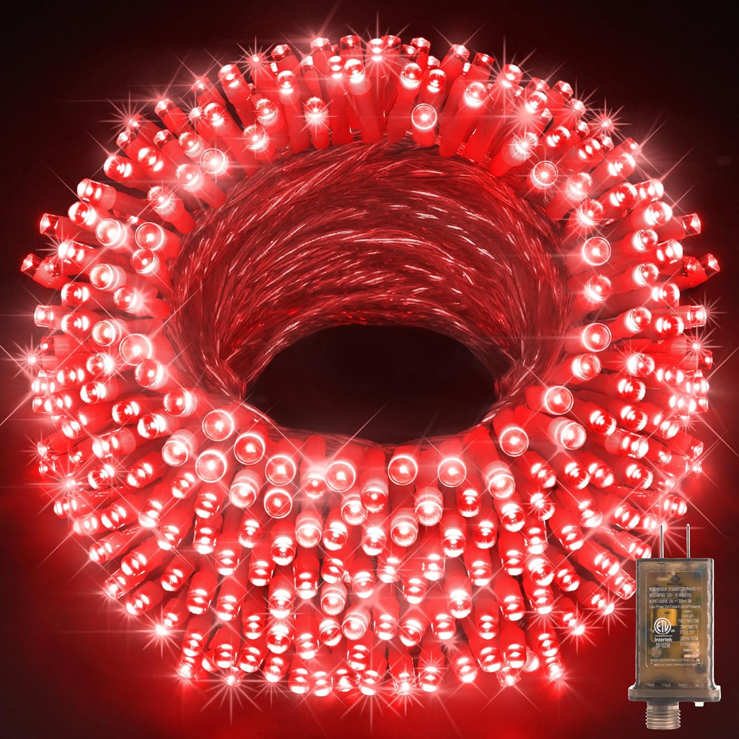 403ft LED String Lights for Outdoor Christmas & Party Decor