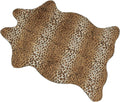 MACEVIA Leopard Rug Cheetah Print Rug 4.9ft x 3.9ft - Western Decor